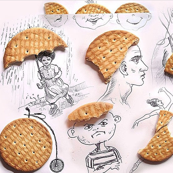 Here’s Some Creative Biscuit Art
