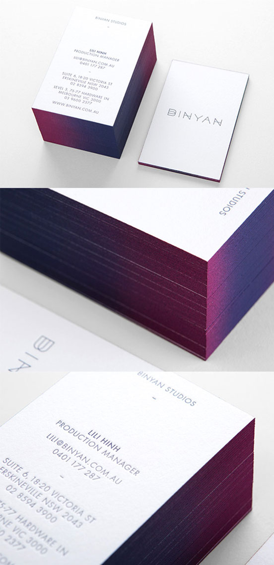 Minimalist Design Business Cards