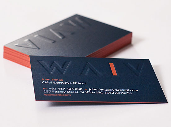 WAIV Business Cards