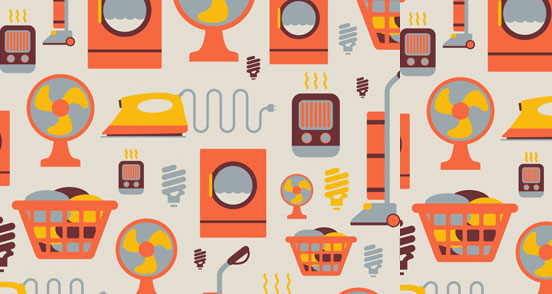 Houseware Pattern - The Design Inspiration | Pattern Download | The ...