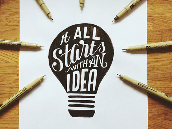 It All Starts With An Idea