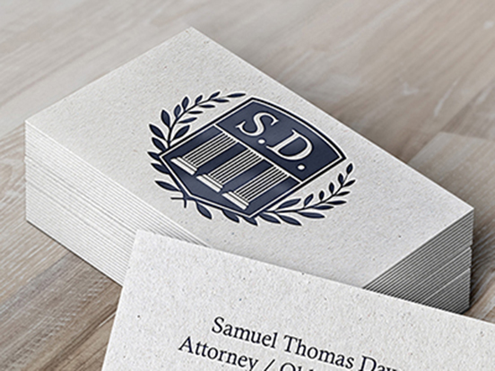 Letterpress Sam Business Cards