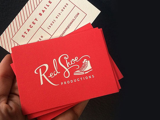 Red Shoe Productions Branding
