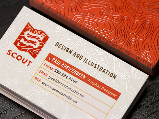 Scout Business Cards
