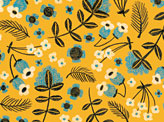 Yellow Folksy Floral