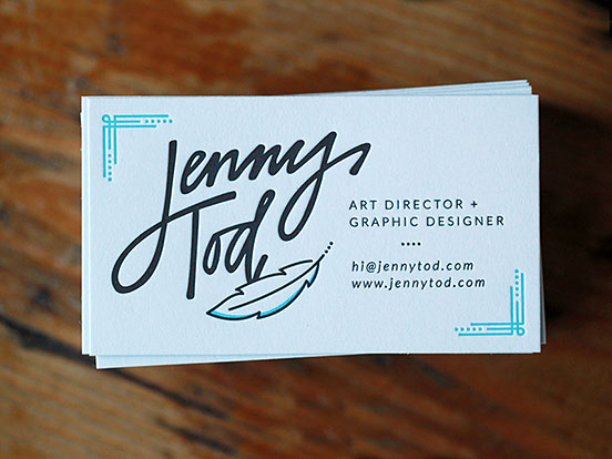 Jenny Tod Business Cards