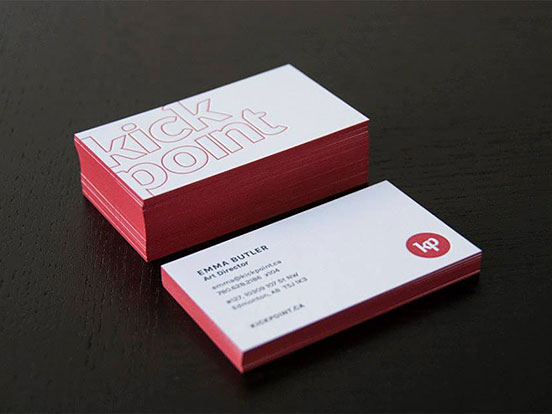Kick Point Business Cards