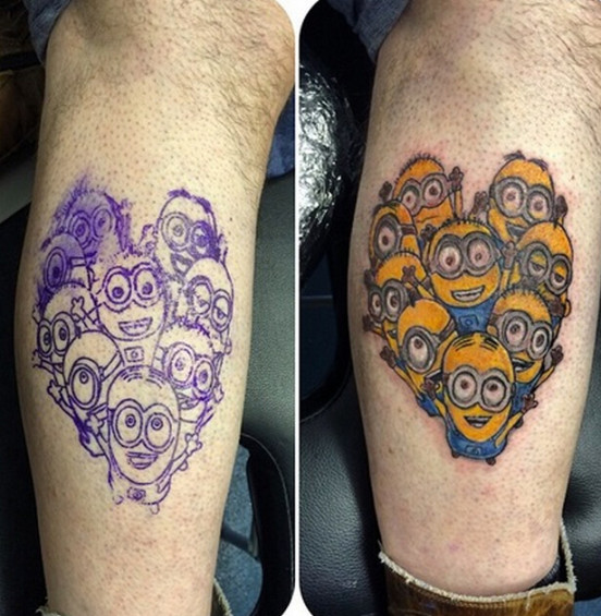 Chris F Tattoo and Art  One of my weaknesses minions minion got to do
