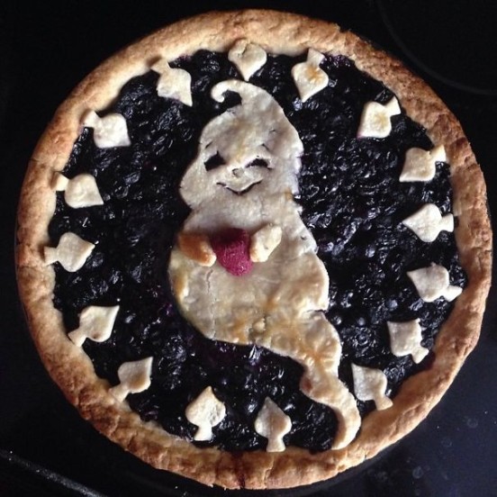 Boo-Berry Pie
