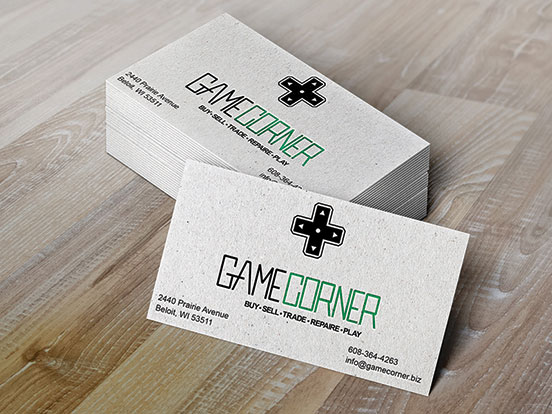 Game Corner Business Card
