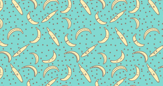 Pattern With Bananas
