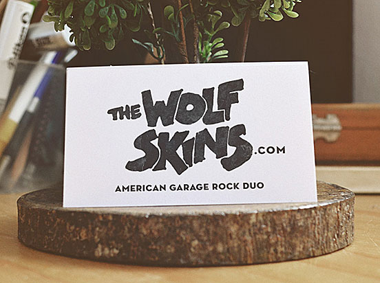 Wolf Skins Business Card