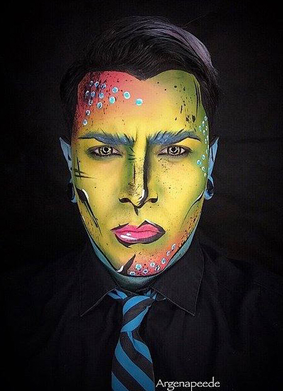 Makeup Artist Transforms Himself Into Comic Book Characters - The ...