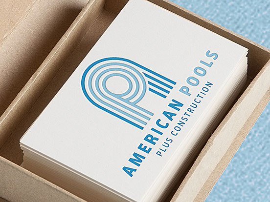American Pools Business Card