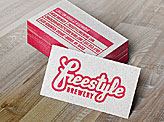 Freestyle Brewery Business Cards