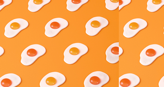Fried Jelly Eggs Pattern