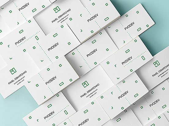 PVODEV Business Cards
