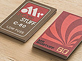 Retro 80s Iconography On Business Card