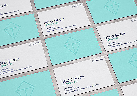 Thesis Couture Business Cards