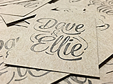 Dave & Ellie Rubber Stamp