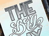 The Big Day Lettering