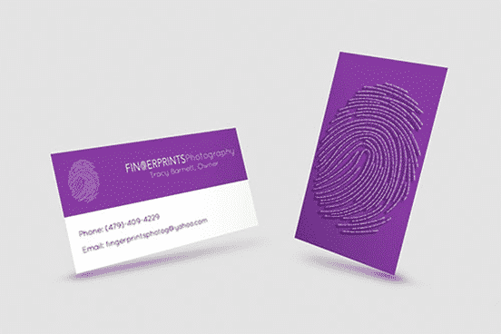 Fingerprints Business Card