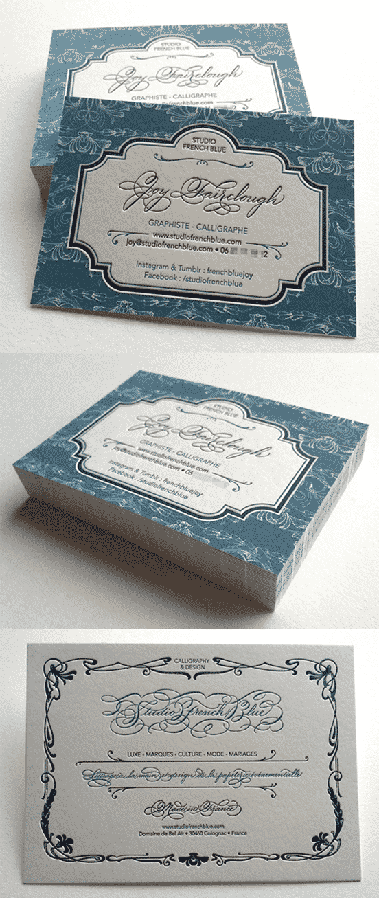 Exquisite Hand Drawn Business Card
