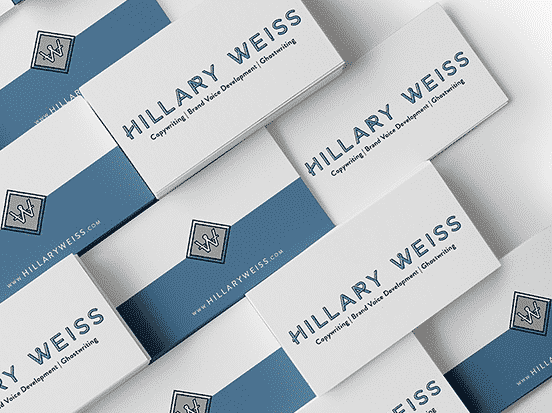Hillary Weiss Business Cards
