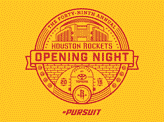 Houston Rockets Opening Night!