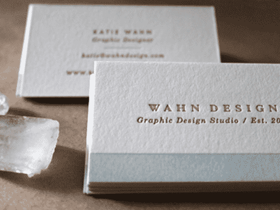 Wahn Design Business cards