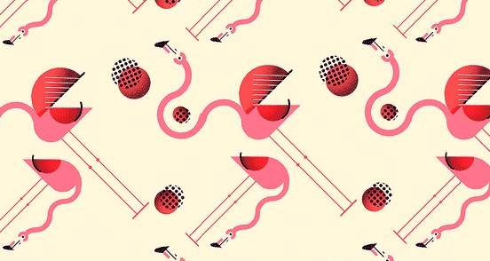 Flamingo Loco Pattern