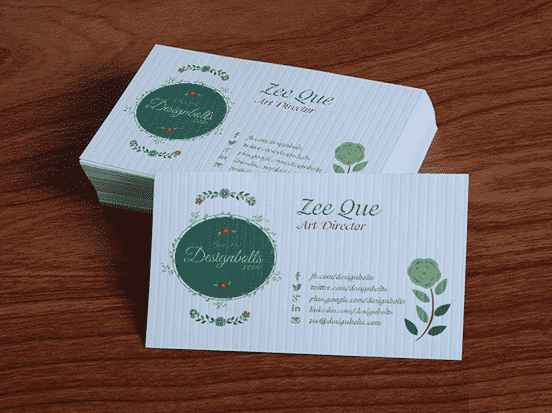 Single Side Textured Business Card