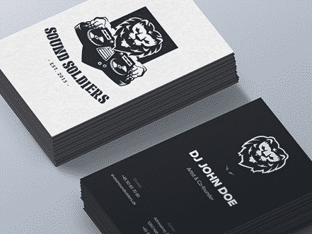 Soundsoldiers Business Card
