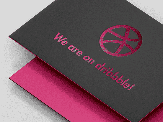 Dribbble Business Card