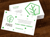 Ponos Business Cards