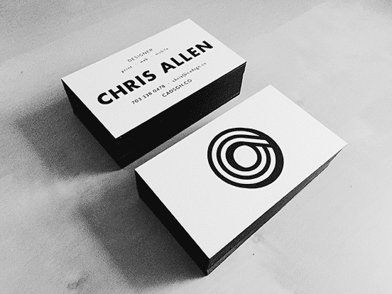 Chris Allen Business Cards