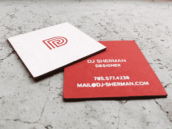 DJ Sherman Business Cards