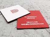 DJ Sherman Business Cards