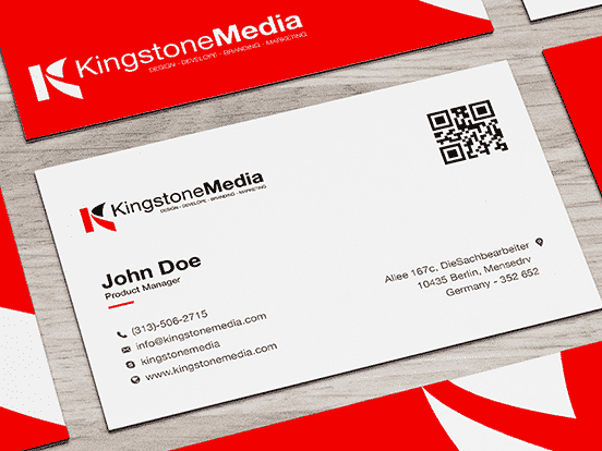 Kingstonemedia Business Card