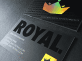 Royal Business Card