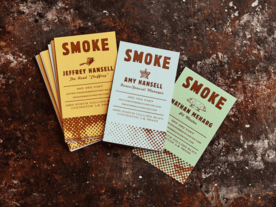 Smoke  Business Card