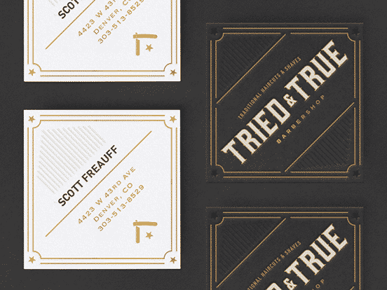 Tried and True Business Cards
