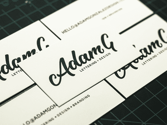 Adam G Business Cards