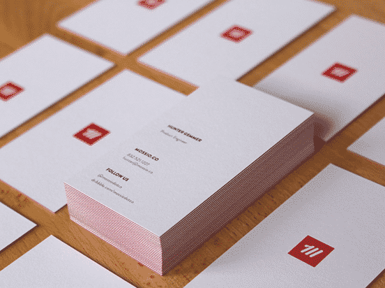 Mossio Business Cards