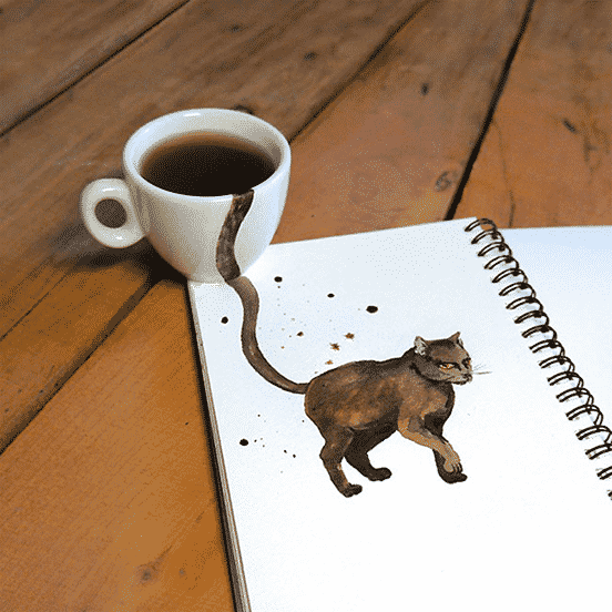 Coffees As Cats - The Design Inspiration | Creative Photo | The Design ...