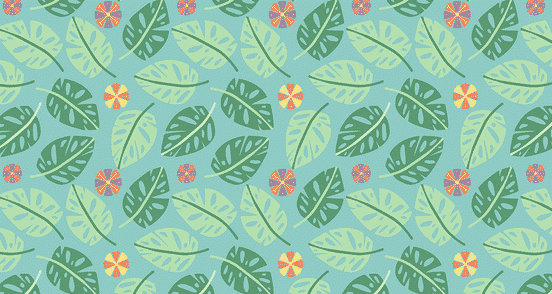 Tropical Jungle Pattern