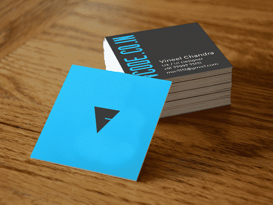 VCODE Designs Business Card