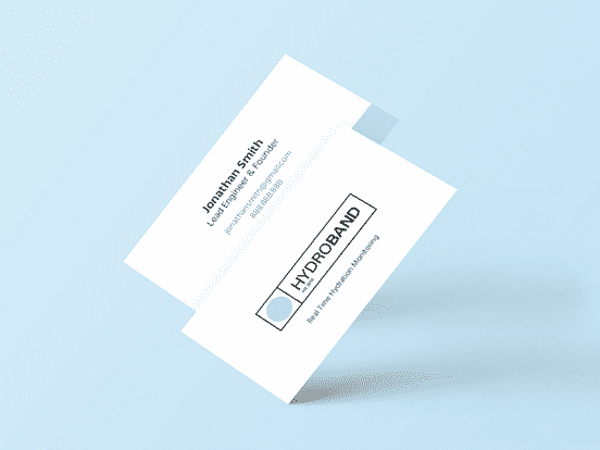 Hydroband Business Cards