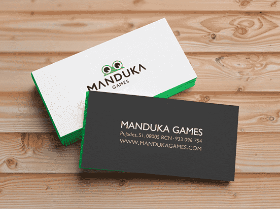 Manduka’s Business Cards