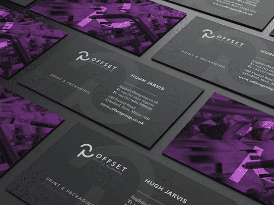 Offset Business Cards